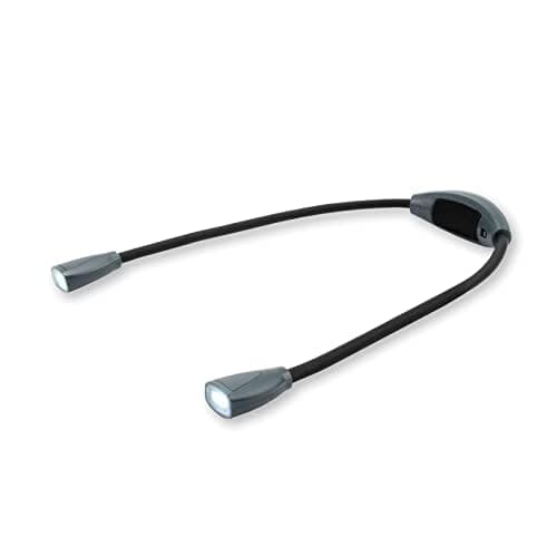 Carson Dual Headed COB LED Neck Light - Outdoor Themed Packaging Version