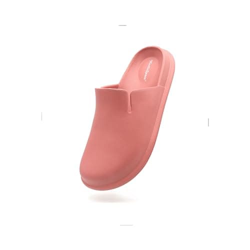 Meetinspace Unisex EVA Clogs Wide Round Toe Lightweight Comfortable Couples Slip-On Shoes