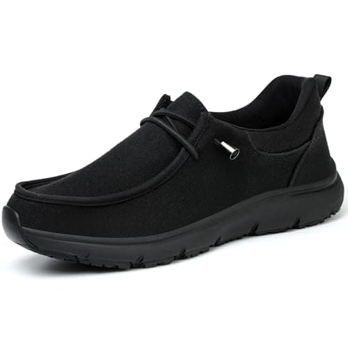 ulogu Non-Slip Waterproof Shoes | Oil Resistant Slip-On Work Loafers for Men & Women