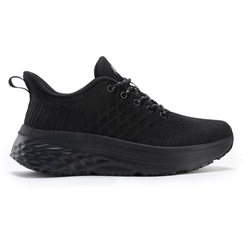 Womens Non Slip Water Resistant Walking Shoes for Chef Kitchen Food Service