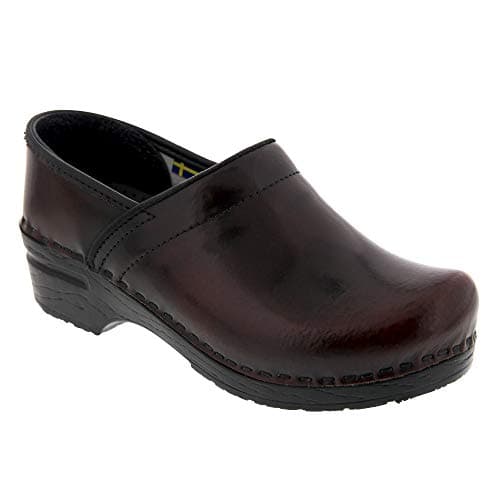 BJORK Swedish Comfort Leather Clogs for Women