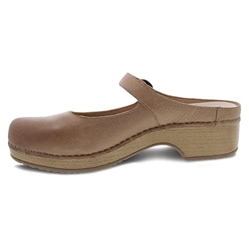 Dansko Bria Women's Slip-On Mary Jane Mules – Memory Foam, Arch Support, All-Day Comfort