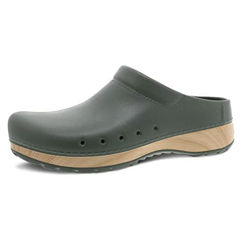 Dansko Women's Kaci Occupational Mule Clog - Lightweight, Slip Resistant, Bio-Based EVA