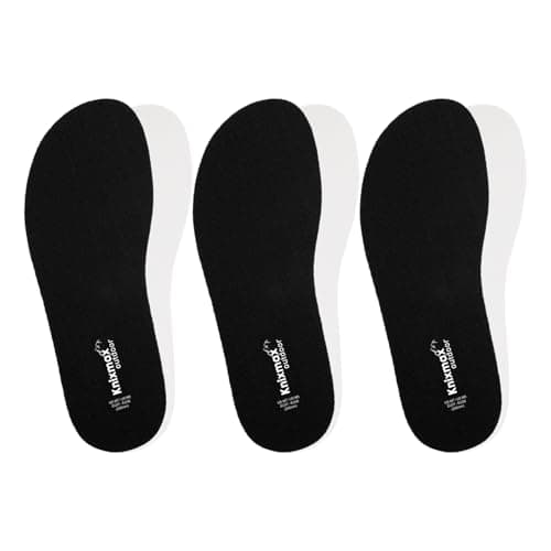 Ultra-Thin Crocs Insoles for Comfort, Gardening, Nursing, Chef, Waterproof Boots Size 7/EU40 Grey