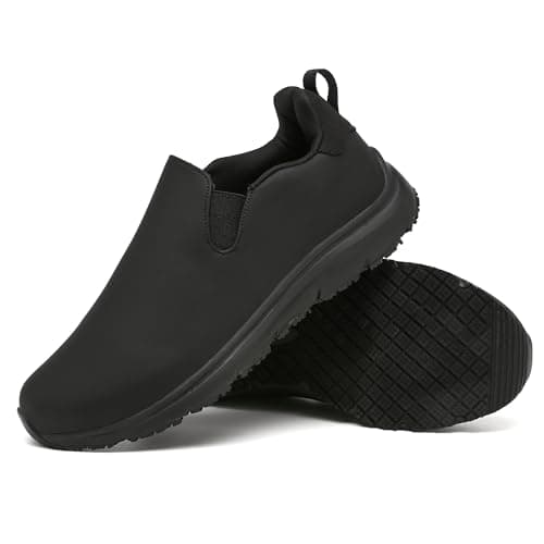 ulogu Non-Slip Waterproof Shoes | Oil Resistant Slip-On Work Loafers for Men & Women