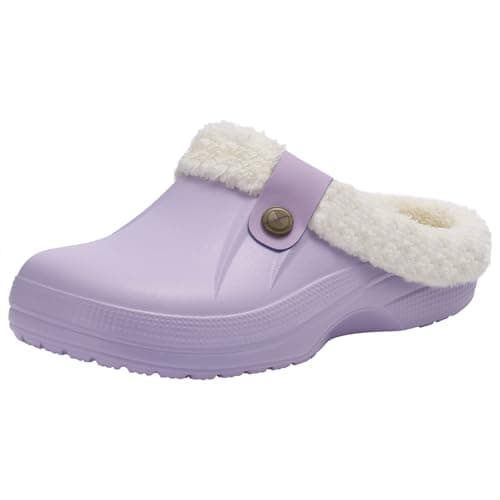 Classic Waterproof Fur Lined Winter Slippers for Men and Women