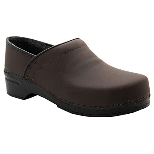 BJORK Swedish Comfort Leather Clogs for Women