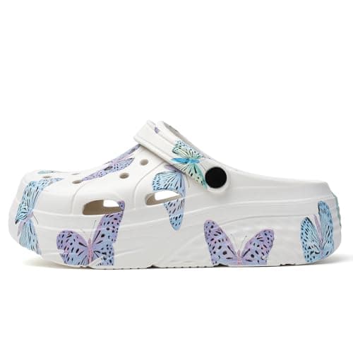 CERYTHRINA Gardener Platform Wedge Sandals Slippers Heels
