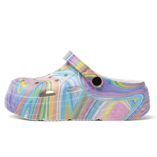 CERYTHRINA Gardener Platform Wedge Sandals Slippers Heels
