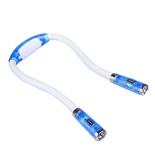 Atc® Flexible LED Handsfree Neck Reading Light in Blue