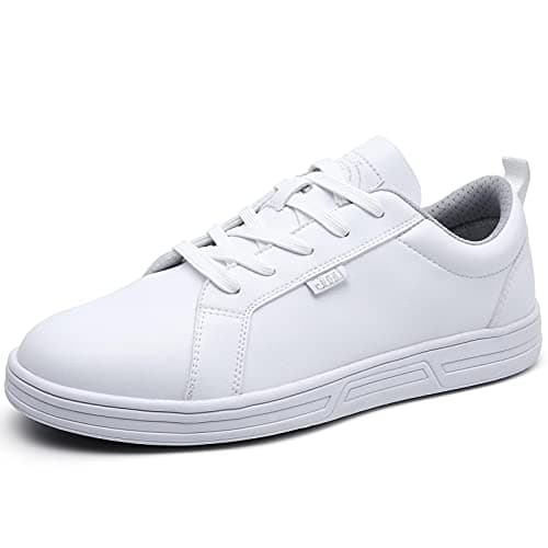 LMQLZHYC Non-Slip Work Shoes - Slip Resistant Chef and Nursing Shoes