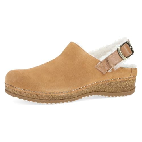 Dansko Women's Merrin Sling-Back Mules - Durable & Comfortable Cork/EVA Midsole