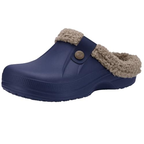 Classic Waterproof Fur Lined Winter Slippers for Men and Women