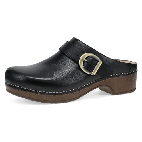 Dansko Baylor Slip-On Mules for Women - Memory Foam, Arch Support, All-Day Comfort