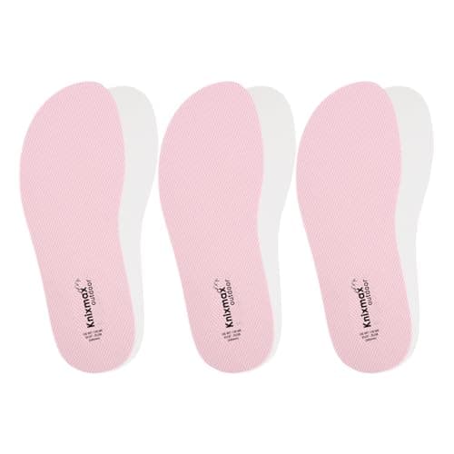 Ultra-Thin Crocs Insoles for Comfort, Gardening, Nursing, Chef, Waterproof Boots Size 7/EU40 Grey