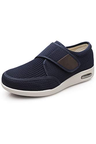 Men's Diabetes-Friendly Adjustable Sports Shoes with Anti-Slip Soles