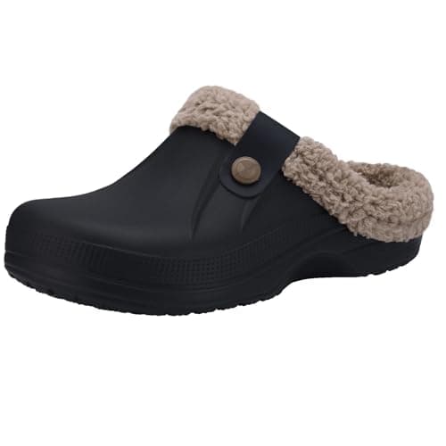Classic Waterproof Fur Lined Winter Slippers for Men and Women