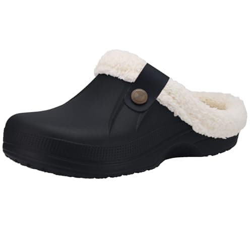 Classic Waterproof Fur Lined Winter Slippers for Men and Women