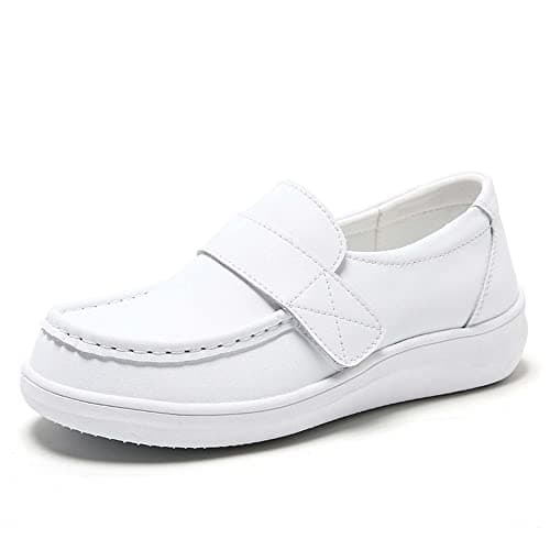 Hopelong Nurse Shoes for Women Nursing Shoes Zpatos para Trabajar en Restaurante de Mujer Flats for Women
Refined Title: Women's Nursing Shoes for Restaurant Work