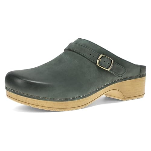 Dansko Berry Slip-On Mules for Women - Memory Foam & Arch Support, All-Day Comfort