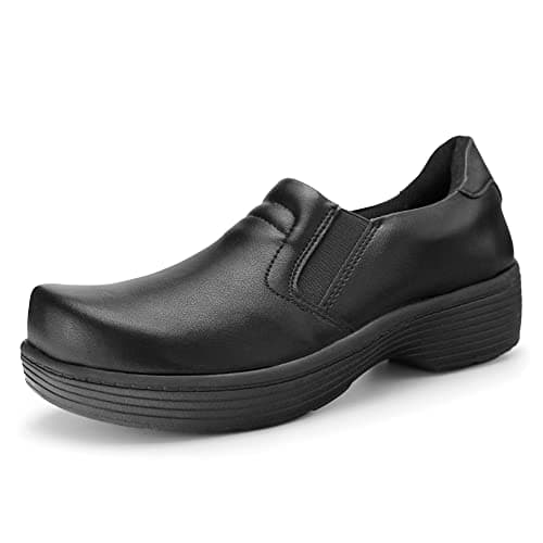 Hawkwell Pro Leather Nurse Clogs for Women