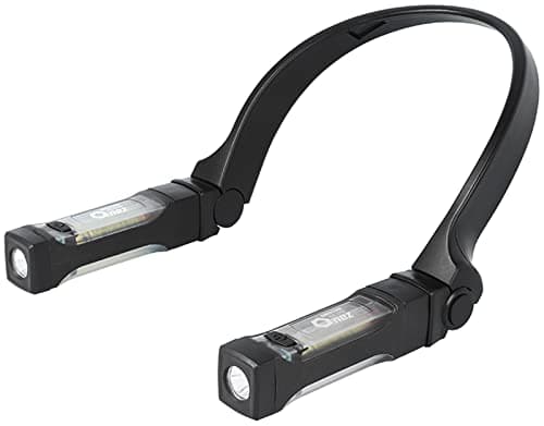 OZ-2XN Dustproof Neck LED Light, 110 Lumens, 7 Hours Bright, AA Battery Powered
