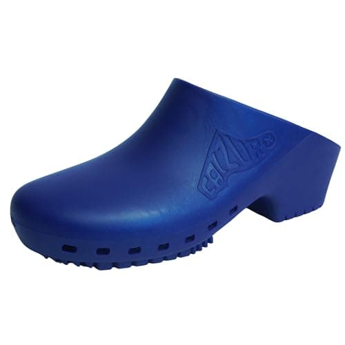 CALZURO Classic Unisex Nursing Clogs - Non-Slip Kitchen Shoes - Autoclavable Rubber Design