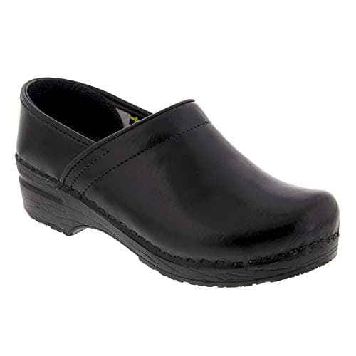 BJORK Swedish Comfort Leather Clogs for Women