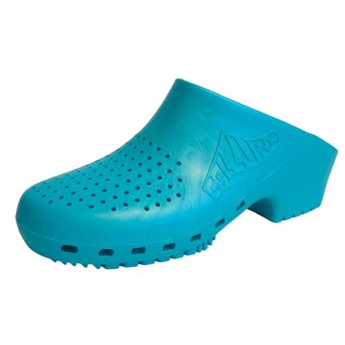 CALZURO Classic Work Clogs with Holes - Non-Slip Autoclavable Kitchen and Nursing Shoes