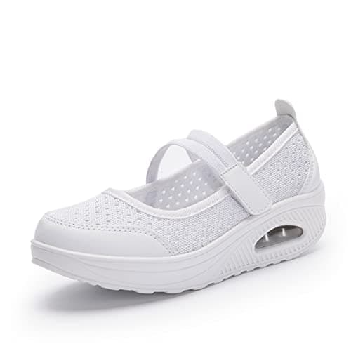 Touchmosees Women's Diabetic-Friendly Air Cushion Walker Sneaker
