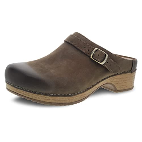 Dansko Berry Slip-On Mules for Women - Memory Foam & Arch Support, All-Day Comfort