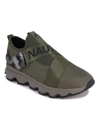 Nautica Women's Slip-On Sneakers - Comfortable & Stylish Running Shoes
