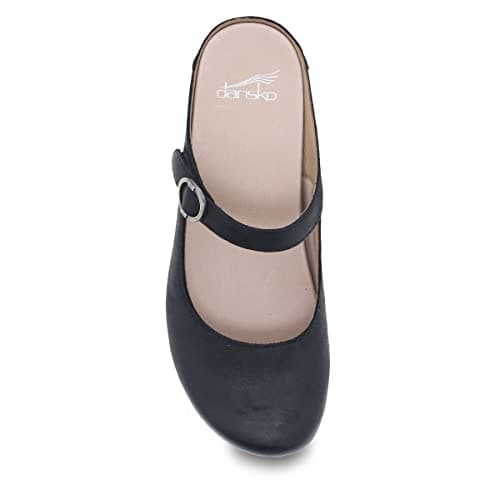 Dansko Bria Slip-On Mary Jane Mules for Women – Memory Foam, Arch Support, All-Day Comfort