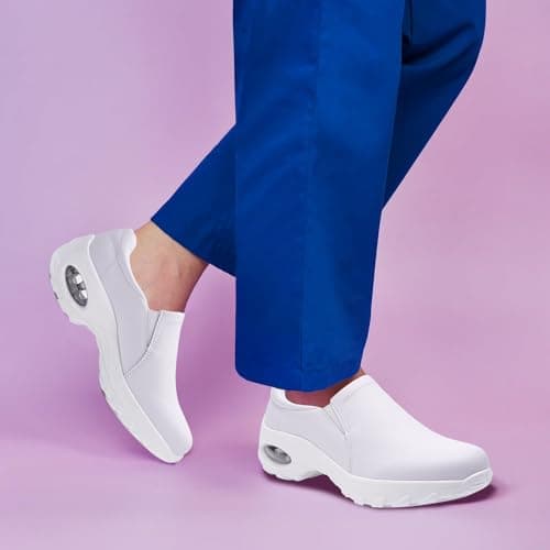 MXIKOCI Women's Lightweight Slip Resistant Nursing Shoes