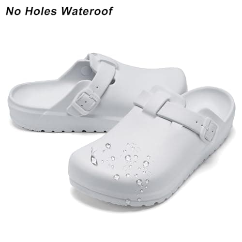 ZXT Arch Support Slip Resistant Orthopedic Shoes for Chef and NurseComfortable, Slip-On Sandals
