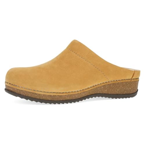 Dansko Mariella Slip-On Mule Clog - Durable & Comfortable Cork/EVA Midsole & Rubber Outsole