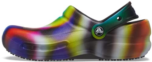 Crocs Unisex-Adult Bistro Graphic Slip Resistant Clogs