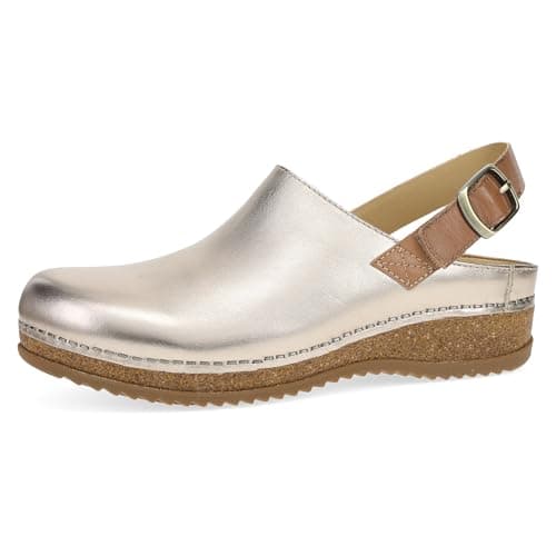 Dansko Women's Merrin Sling-Back Mules - Durable & Comfortable Cork/EVA Midsole
