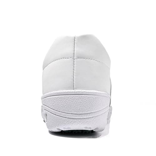 Women's Lightweight Comfortable Waterproof Slip-On Nurse Shoes for Work and Food Service