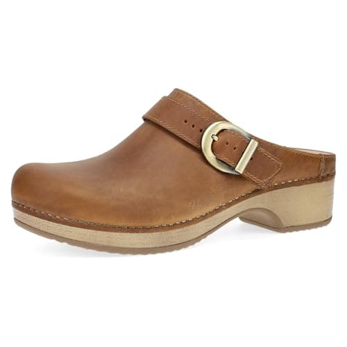 Dansko Baylor Slip-On Mules for Women - Memory Foam, Arch Support, All-Day Comfort