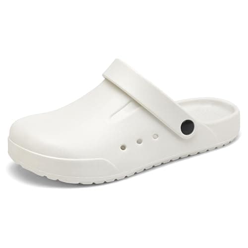 Nihaoya Slip-On Clogs for Men and Women - Garden Shoes, Slip-Resistant Beach Slippers