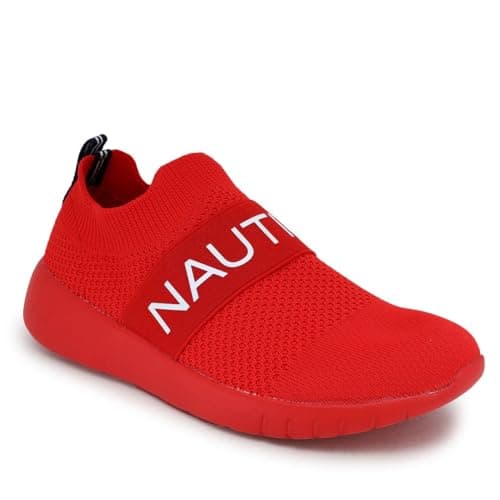 Nautica Women's Slip-On Sneakers - Comfortable & Stylish Running Shoes
