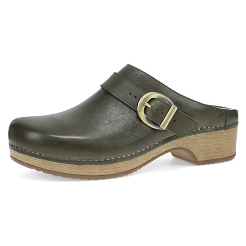Dansko Baylor Slip-On Mules for Women - Memory Foam, Arch Support, All-Day Comfort