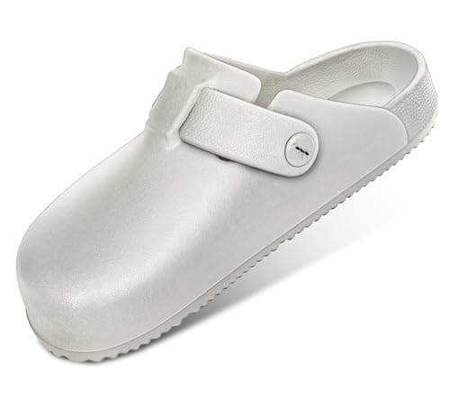 Bigant Mercy Mules for Women - Slip-On Nurse Shoes & Garden Work