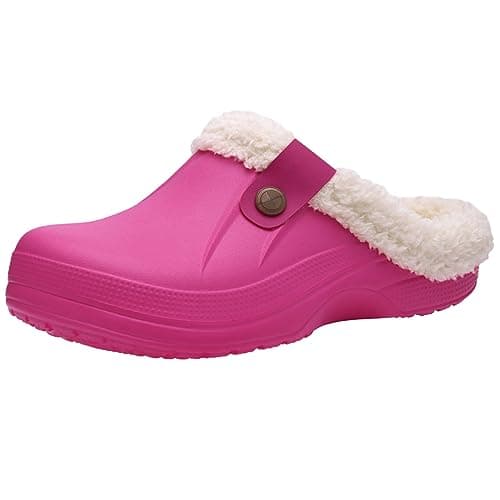 Classic Waterproof Fur Lined Winter Slippers for Men and Women
