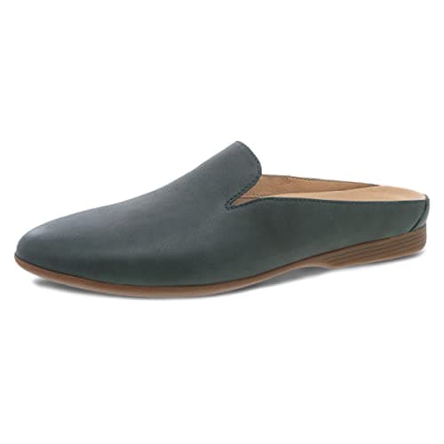 Dansko Lexie Slip-On Mules for Women - Comfortable Flat Shoes with Arch Support