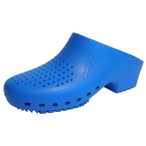 CALZURO Classic Work Clogs with Holes - Non-Slip Autoclavable Kitchen and Nursing Shoes