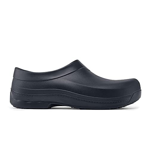 Men's & Women's Slip Resistant Work Clogs, Radium Shoes Black Men's 9/Women's 11