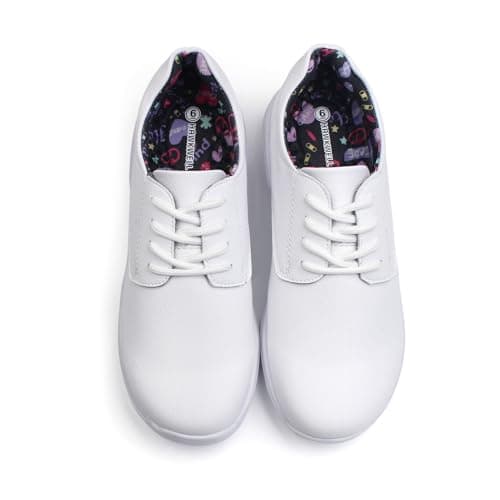 Hawkwell Women's Lightweight Slip Resistant Nursing Shoes Comfortable Lace-Up Work Shoes