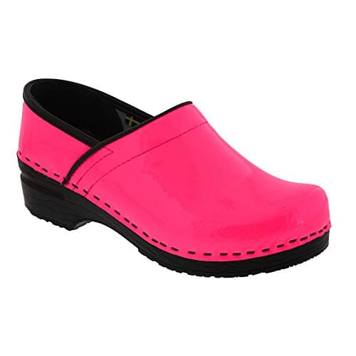 BJORK Swedish Comfort Leather Clogs for Women